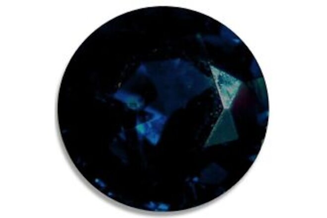 Natural Sapphire Blue Round Brilliant Faceted Loose Gemstones Fine Cut AA+ 3.5mm