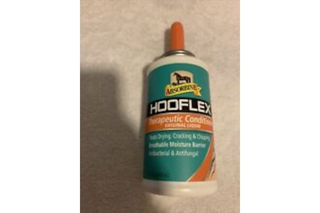 Hooflex Therapeutic Original Liquid Hoof Conditioner Equine Cattle 15oz w/Brush