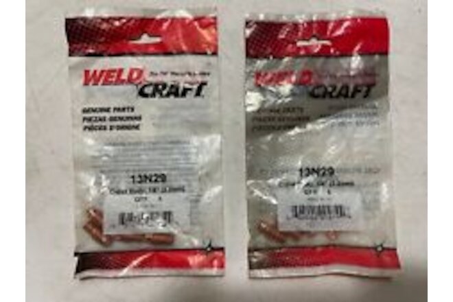 Miller Welds Electric WeldCraft 13N29 Collet Body 1/8"/3.2mm Genuine Lot of 10