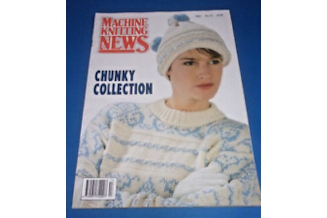 Machine Knitting News Magazine - Chunky Collection-- 1992 #13