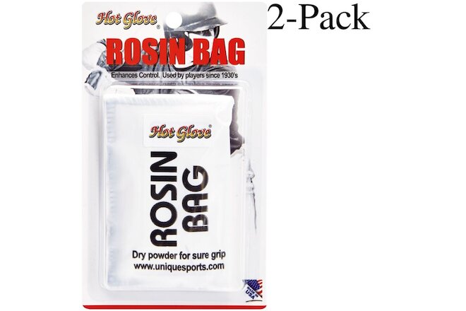 Hot Glove Dry Powder Rosin Bag, 2 oz (Pack of 2)