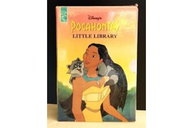 Disney Little Library Pocahontas 4 Books in a Slipcase New in Plastic