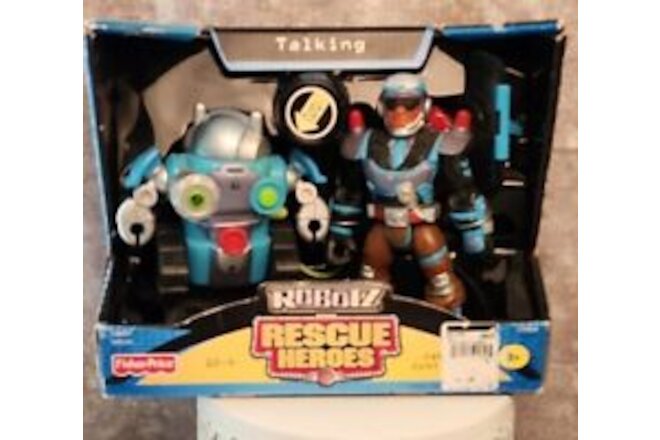 Robotz Rescue Heroes Jake Justice & 10-4 Talking Robot NIB Sealed