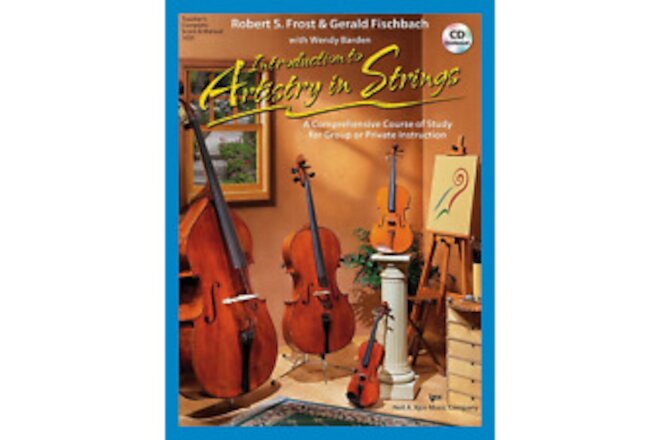 INTRODUCTION TO ARTISTRY IN STRINGS TEACHER'S COMPLETE SCORE & MANUAL BOOK/CD