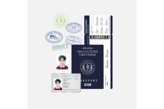 [MARK] NCT 127 SMCU Express@Kwangya Official Goods Kwangya Passport Set *SEALED*