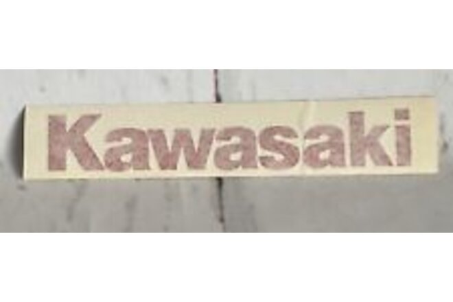 NOS Vintage Kawasaki Motorcycle MX Motocross Decal Sticker KX