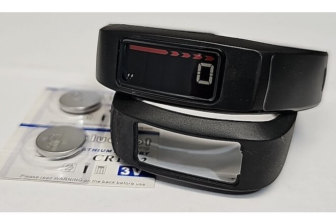 Garmin Vivofit 2 Activity Tracker Small & Large Black Bands New Battery