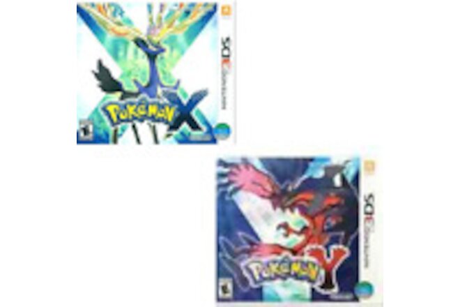Bundle Brand New 3DS Pokemon X & Y Game (Sealed, RPG, E, Nintendo, 2013)