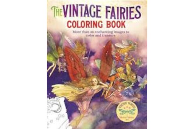 The Vintage Fairies Coloring Book