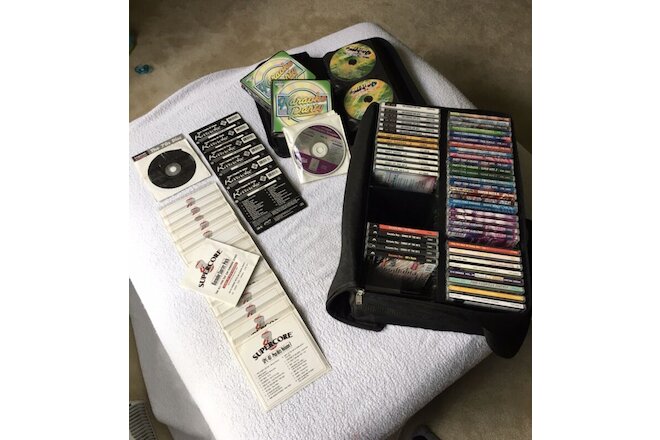 Karaoke CDs (CD+G),119 TOTAL DISCS (approx. 2,380 songs)