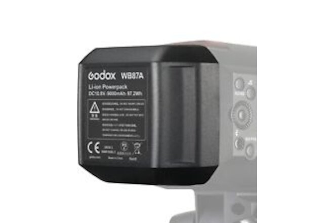 Godox WB87A Battery Pack for Godox AD600BM neewer NW600BM Flashpoint XPLOR600