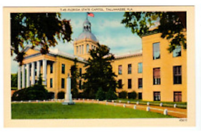 Postcard "Florida State Capitol, Tallahassee, Florida"