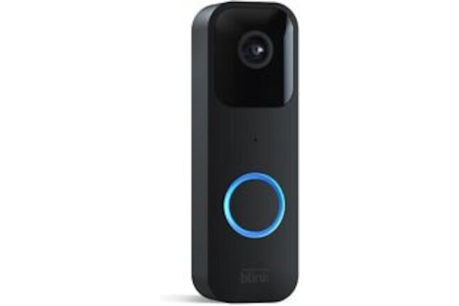 Blink Video Doorbell | BRAND NEW IN BOX | Wired/Battery | Black | Alexa Enabled