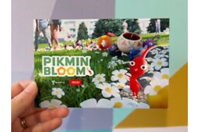 Pikmin Bloom Postcard Niantic Community Day July 2022 Nintendo RARE!