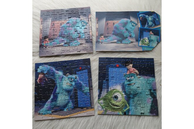 MONSTER INC Puzzle Disney Monster Inc Movie Puzzle Lot
