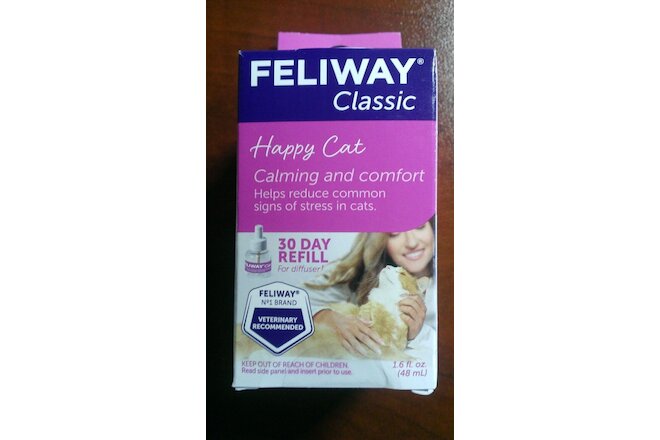 Feliway Classic Happy Cat 30 Day Diffuser Refill (Quantity 2)