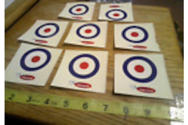 lot original Vintage water decals bullseye by finishing touch