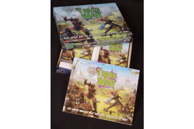 Trash War Medieval Junk Yard Battle Card Game 2 to 5 Players Gangrene Games