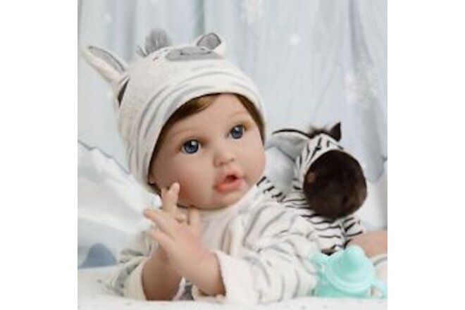 Reborn Boy Baby Doll - 22 Inches Realistic Baby Dolls Boy Newborn Soft Vinyl ...