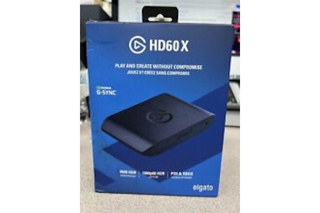 Elgato HD60 X External Capture Card 10GBE9901 New Sealed