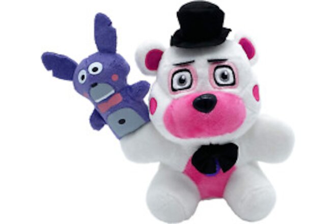 FNAF Funtime Freddy Plush Toy Suitable for Collection, FNAF Plushies Stuffed Dol