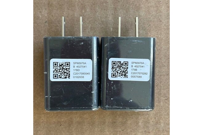 2 Pack Genuine Motorola 3A TurboPower 15 Plus - QC 3.0 Charger SPN5970A