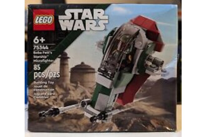 LEGO Star Wars Boba Fett's Starship Microfighter Set 75344 - NEW