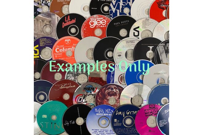 Lot of 100 Loose Music CD's: Pop Easy Listening R&B Indie Soft Rock