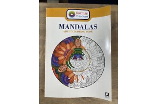Karmin Creations Mandalas Adult Coloring Book