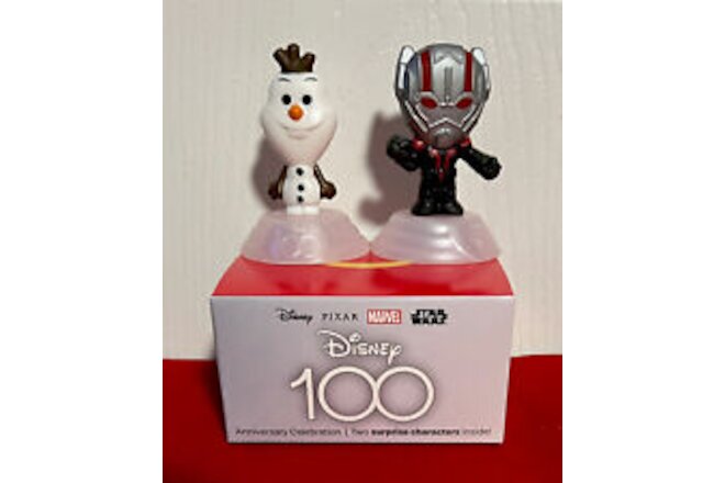 2023 McDonald's Happy Meal Toys Disney 100 Anniversary (Olaf & Ant Man)