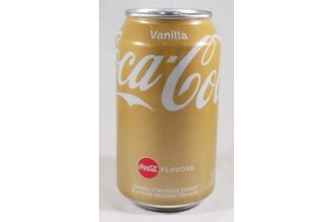 Coca-Cola Vanilla USA 2019 NEW FULL 12oz 355ml Can American Coke Limited Edition