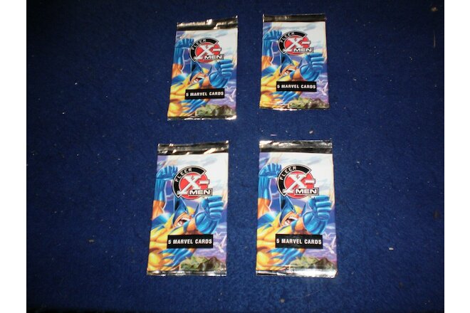 4-1999  FLEER XMEN CARDS UNOPENED PACK LOT