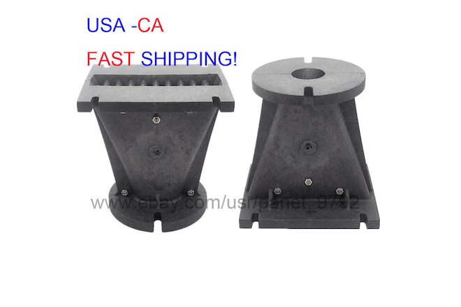 2pcs Line Array Speaker Horn Wave Guide 1 Inch Throat For DJ Home Theater CA