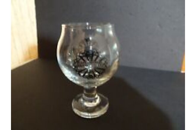 Cape Charles Brewing Company VA sampler flight chalice glass