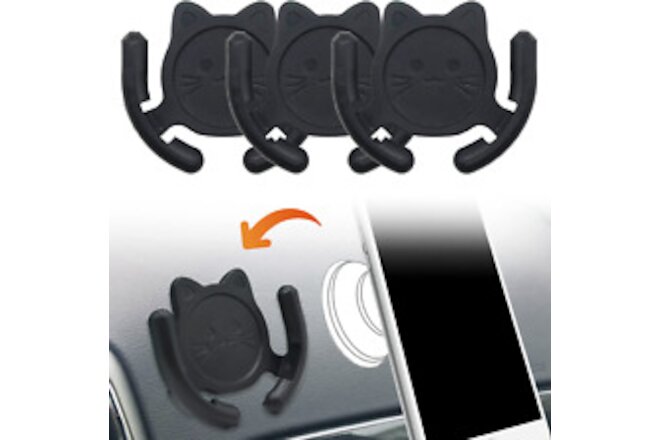 Car Socket Mount for Cellphone Car Phone Pop Holder Stand for Collapsible Gri