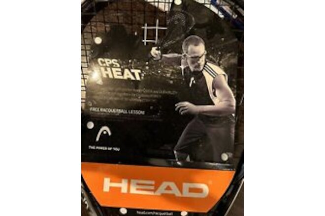 Head CPS Heat PowerZone String Racquetball Racquet - NEW