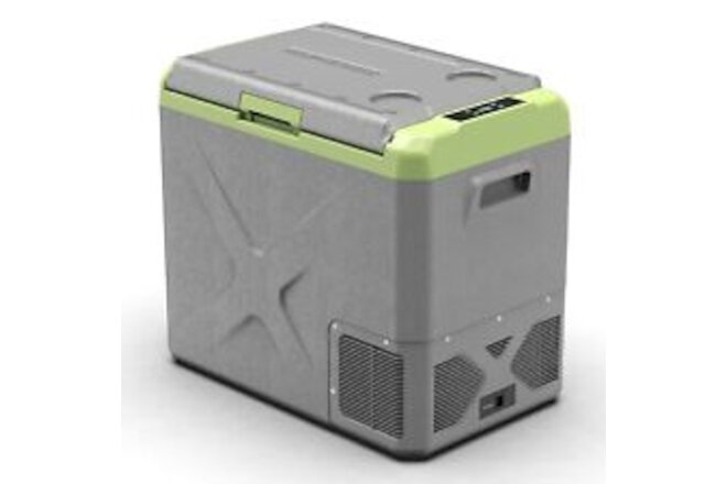 X50 Portable Fridge 12 Volt Car Refrigerator 53 Quart Freezer for Fishing, Ca...