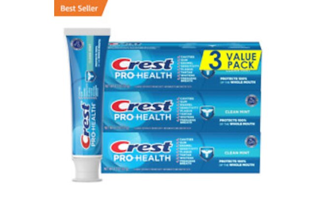 Pro-Health Clean Mint Toothpaste (4.3Oz) Triple Pack
