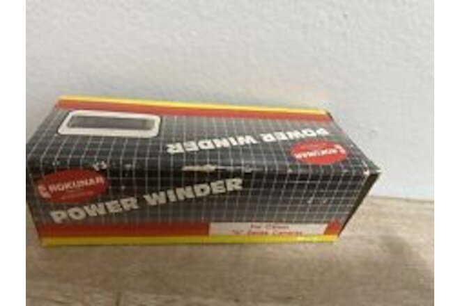 Canon Power Winder A w/ Original OEM Case for A1 AE-1 New In Box