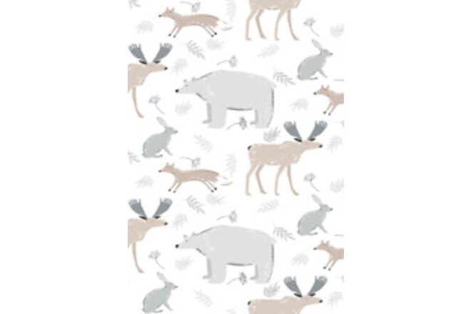 Allover Chintz Creatures of Alaska 9 x 13.5 Inch Overglaze Ceramic Decal Sheet