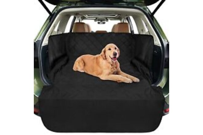 Cargo Liner for SUV, Water-Resistant Dog Cargo Cover with Side Walls Protecto...