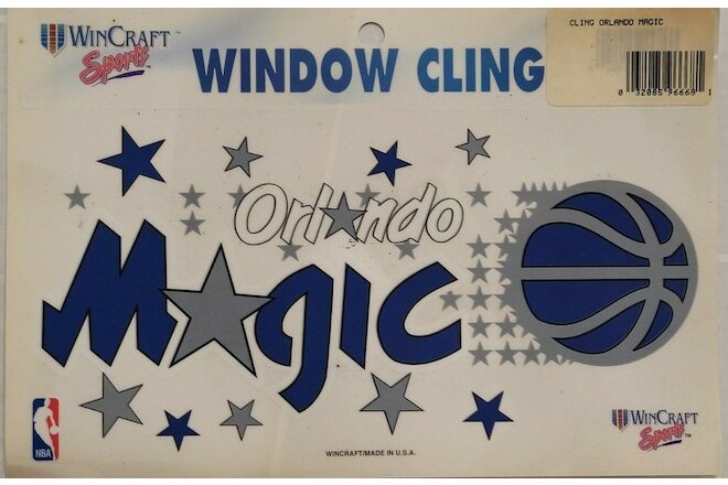 NBA Orlando Magic Window Cling, NEW (Lot of 3 Clings)