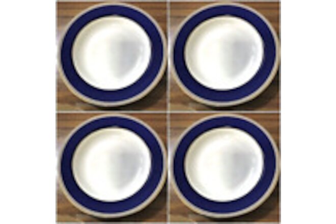 Wedgwood Renaissance Gold Rim Soup Bowls 9" Four Bowls (4) new w/ tag 5C10210101