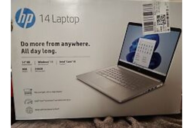 HP 14" (256GB SSD, Intel Core i5 11th Gen., 8GB) Laptop - Natural Silver...