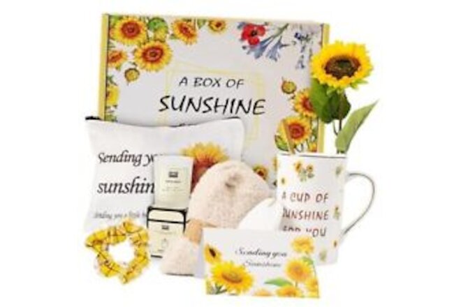 Birthday Gifts for Women, Get Well Soon Gifts, Sunflower Gifts, Sending You