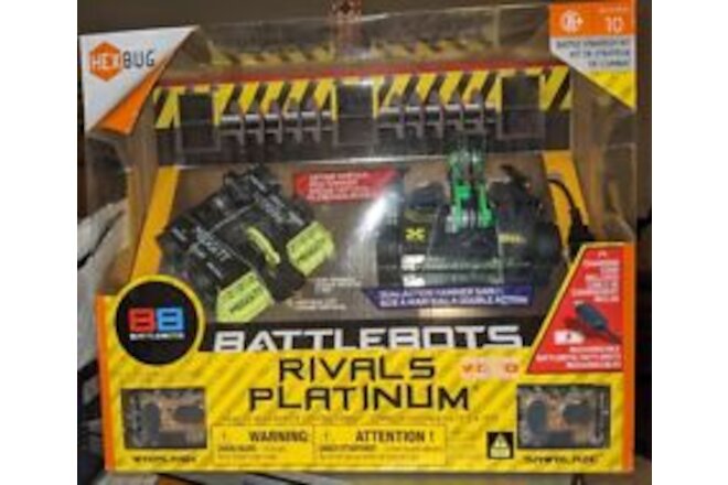HEXBUG BattleBots Rivals Platinum Sealed Box