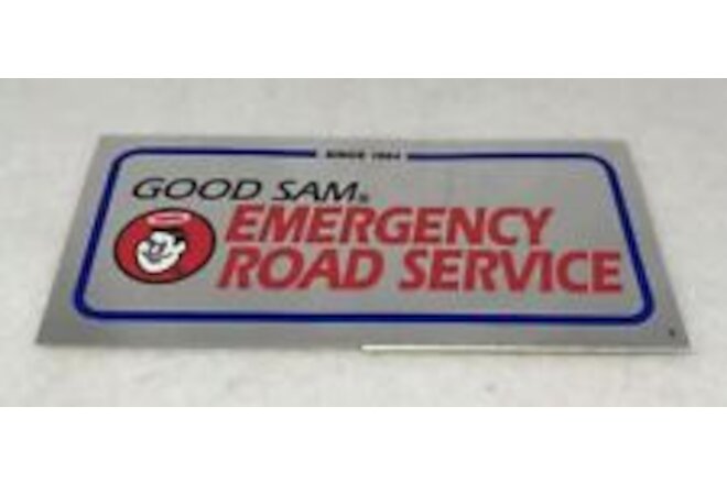 Good Sam Club Emergency Road Service Sticker Decal