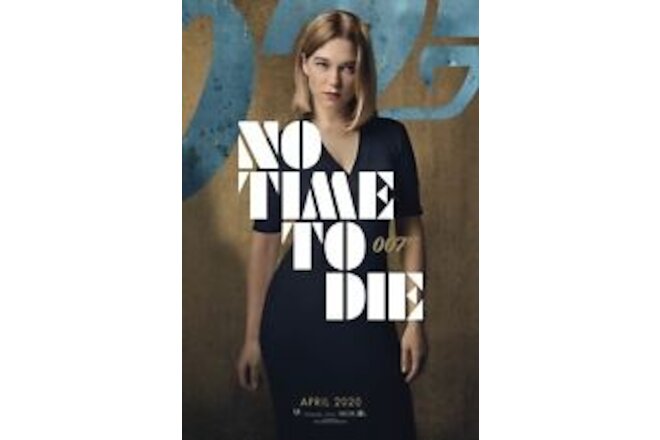 No Time To Die Movie Poster 18'' x 28'' ID-5-62