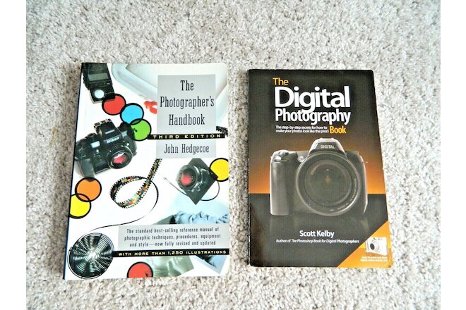 Digital Photography & The Photographers Handbook Bundle Softcover Kelby Hedgecoe