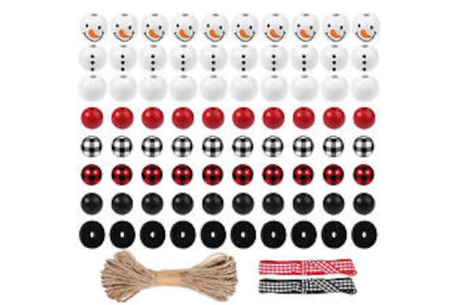 Girls Charm Bracelets Making Kit Wooden Beads DIY Making Set Gift Christmas DIY